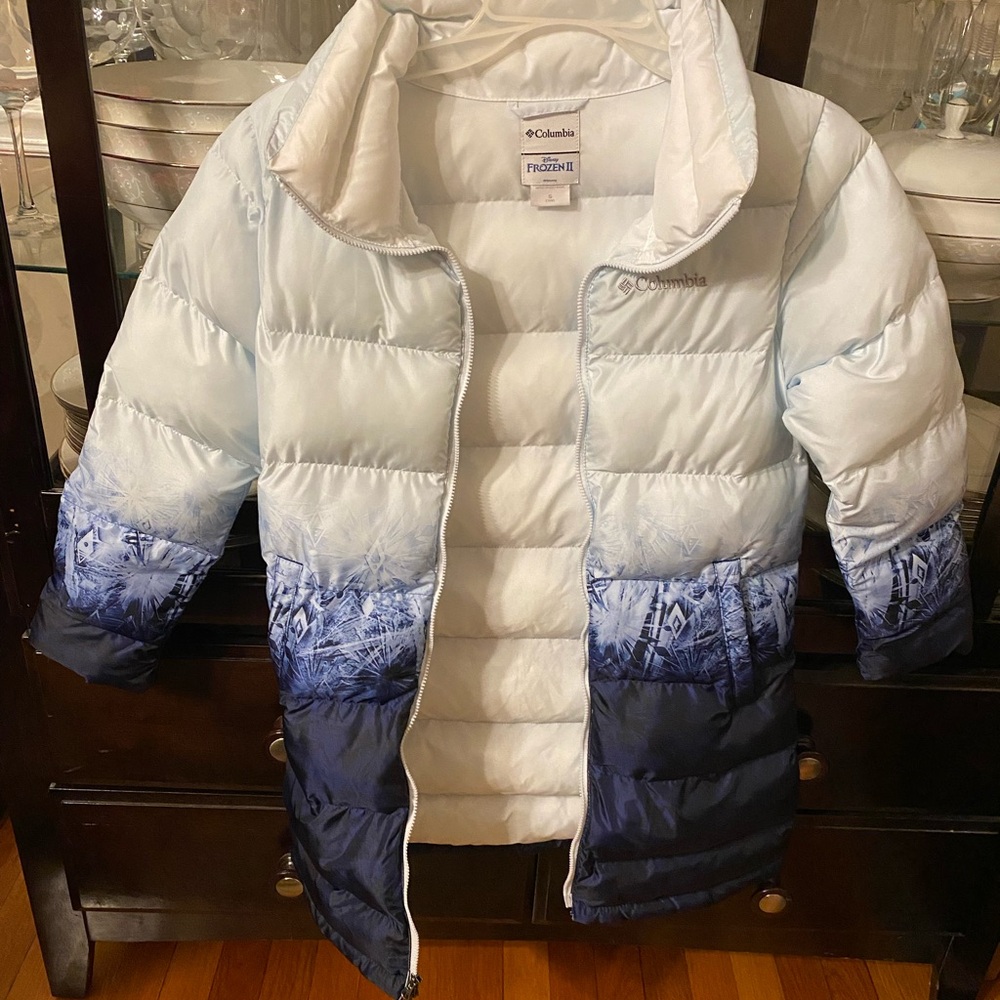 Columbia Kids' Elsa Disney Blue Gradient Jacket